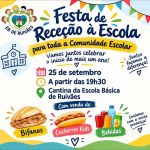 Conv&iacute;vio de rece&ccedil;&atilde;o ao Novo Ano Letivo 